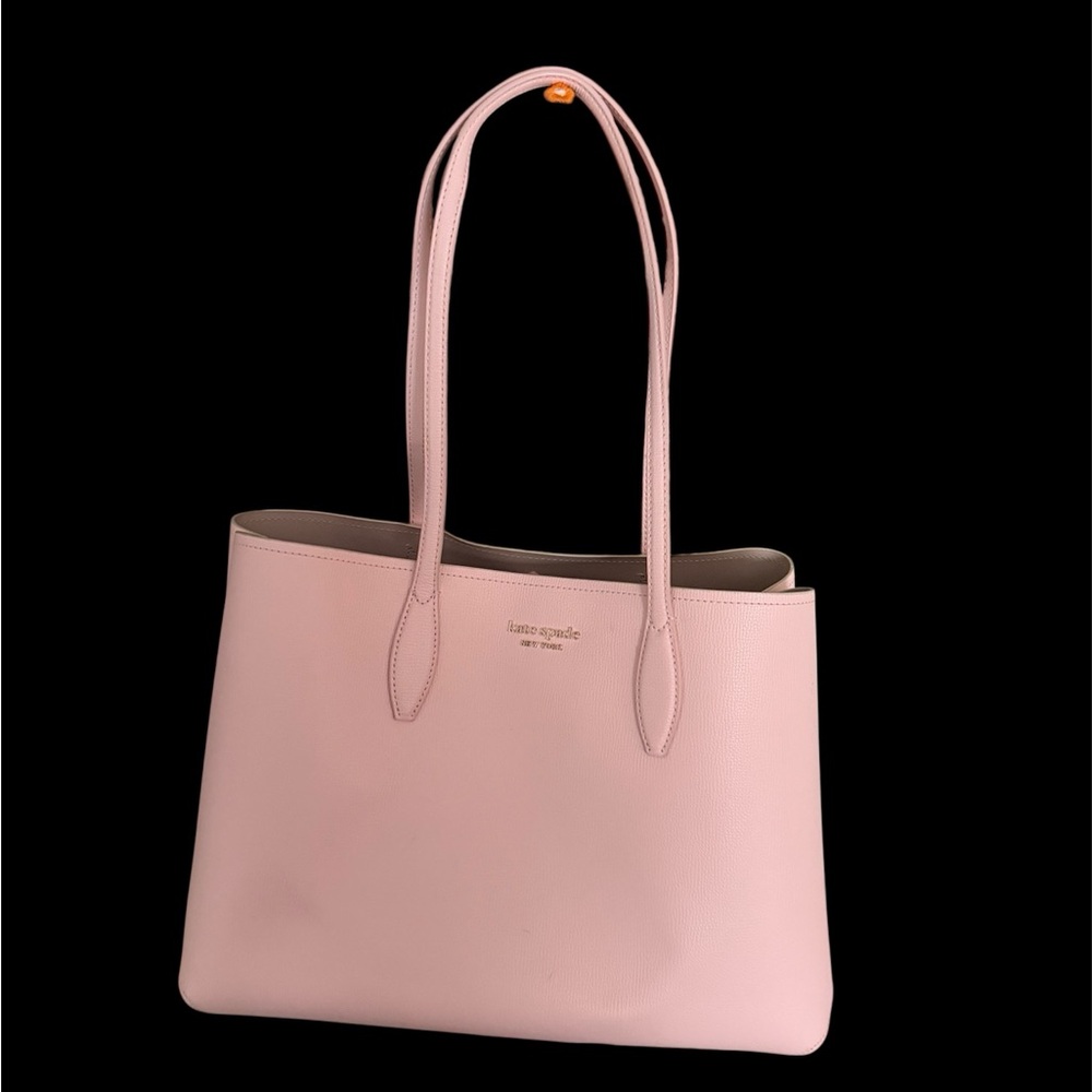 Kate Spade Pink Leather Tote Bag
